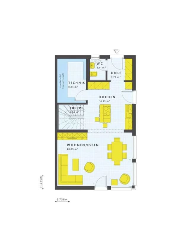 Immobilie in Rehling - LivingHaus - Dein individuell geplante Doppelhaushälfte mit modernem Komfort inkl. Bauplatz - Bild 1