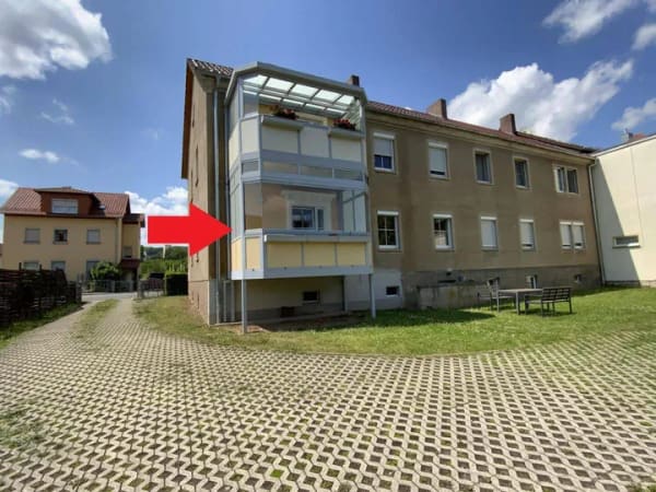 Immobilie in Rudolstadt - 4-Zimmer-Eigentumswohnung mit Balkon und Carport - Bild 2