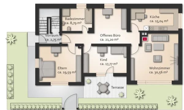 Immobilie in Kallmünz - Großzügiges Zweifamilienhaus mit Innenhof, Gartenlaube und vielfältigen Nutzungsmöglichkeiten - Bild 2