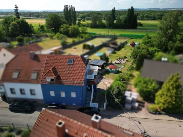 Immobilie in Bruchmühlbach-Miesau - Wohnhaus mit großem Garten, Pool, Teich und vielseitiger Außenanlage auf ca. 1.370 m² in Vogelbach - Bild 3
