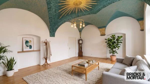 Immobilie in Krumbach (Schwaben) - Herrschaftlich wohnen im Schloss Niederraunau Einzigartiges 1-Zimmer-Juwel mit historischem Charme - Bild 1