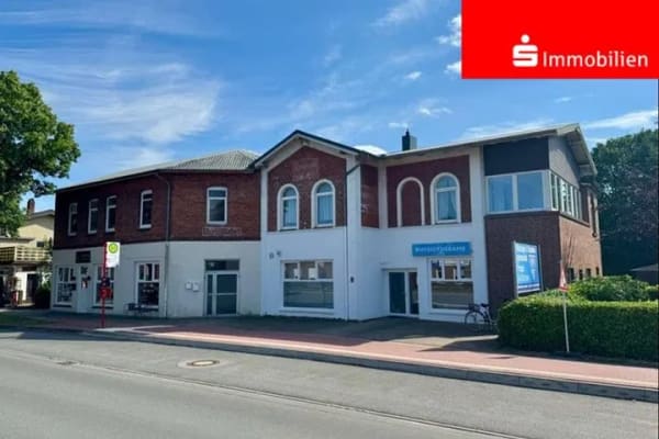 Immobilie in Brokstedt - Wohn-und Geschäftshaus mit 7 Garagen und Halle - Interessantes Anlageobjekt - Bild 0
