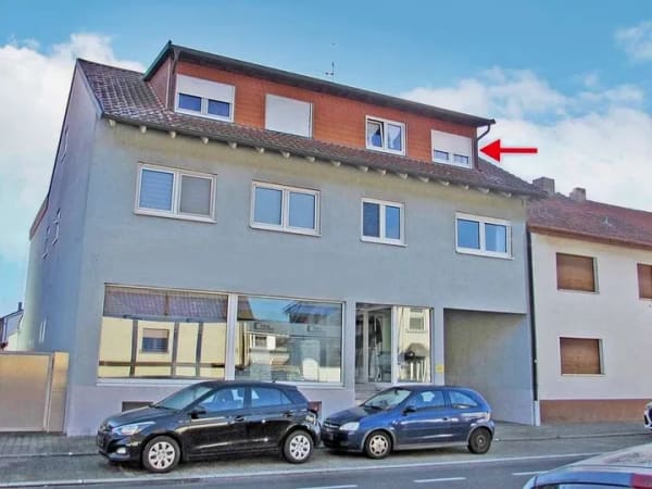 Immobilie in Hambrücken - Für Kapitalanleger: 2-Zi.-Dachwohnung in Hambrücken! - Bild 1