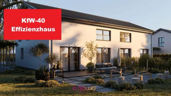 Immobilie in Weyhausen - letzte Gelegenheit: Doppelhaus, bezugsfertig, KfW 40 mit über 140 qm Wfl. - Bild 1