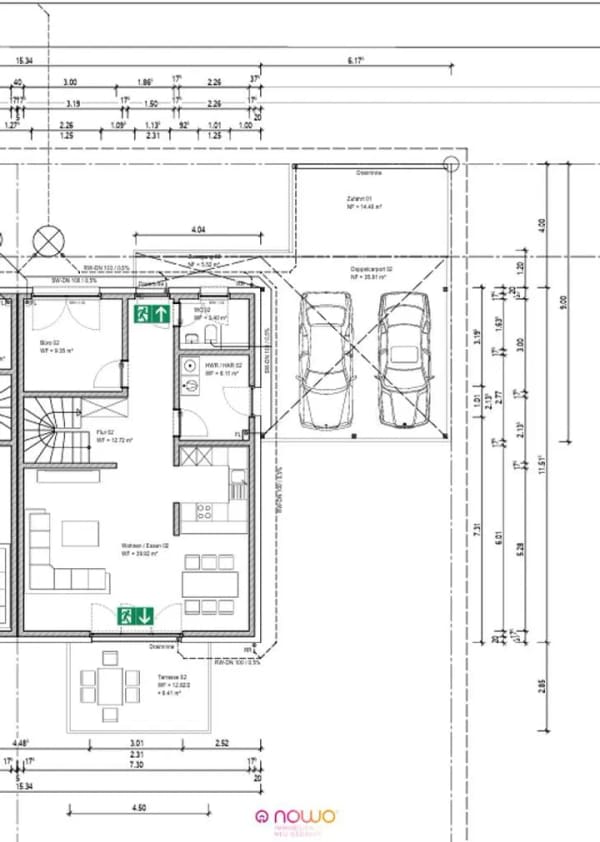 Immobilie in Weyhausen - letzte Gelegenheit: Doppelhaus, bezugsfertig, KfW 40 mit über 140 qm Wfl. - Bild 4