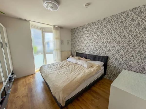 Immobilie in Übach-Palenberg - 3-Zimmer-Wohnung im 1.Obergeschoss mit Balkon, Blick ins Grüne und Außenstellplatz in Boscheln - Bild 4