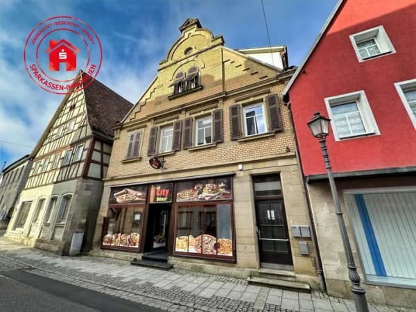 Immobilie in Creglingen - Wohn- und Geschäftshaus in zentraler Innenstadtlage - Bild 0