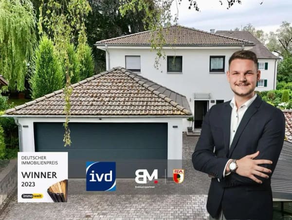 Immobilie in Thannhausen - Modernes Fertighaus in Holzbauweise mit Doppelgarage – ruhige Lage in Thannhausen - Bild 0