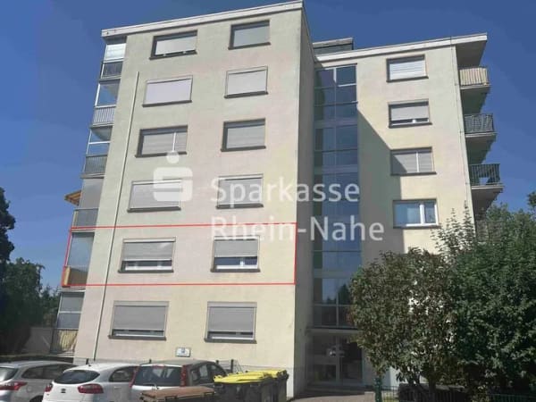 Immobilie in Bad Sobernheim - Gepflegte Wohnung mit Einbauküche und Balkon 

 - Bild 0
