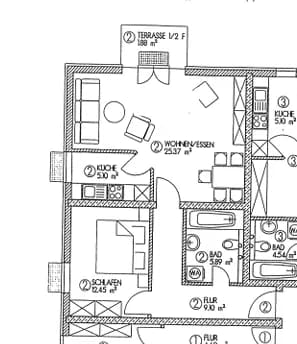 Immobilie in Massing - Gute Kapitalanlage - 2-Zimmer-Wohnung mit Garten - Bild 3
