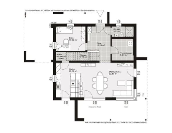 Immobilie in Hüttlingen - Außergewöhnliche Stadtvilla: Ihr neues Zuhause in Hüttlingen - Smart, Effizient, Traumhaft. - Bild 1