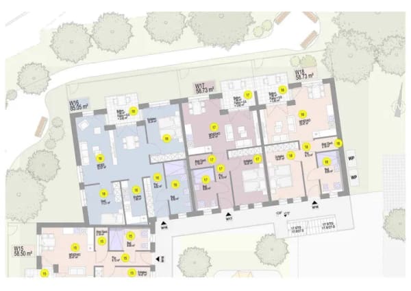 Immobilie in Puschendorf - Baubeginn ist erfolgt, Servicewohnen Penthaus, KFW 40 QNG. in Top Lage; Puschendorf - Bild 4