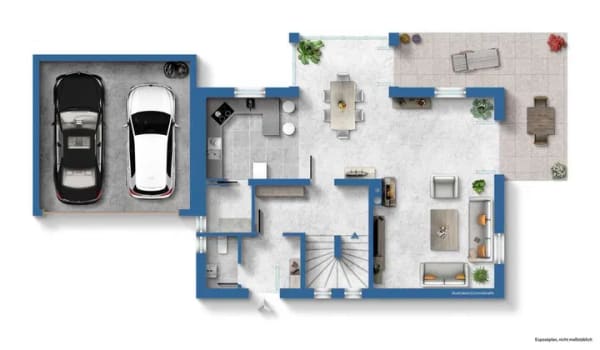 Immobilie in Postau - Wow! Stylisches, neuwertiges Einfamilienhaus mit uneinsehbarem Garten samt SwimSpa! Ruhelage! - Bild 2