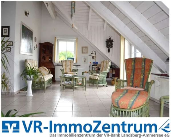 Immobilie in Untermeitingen - Lichtdurchflutete Maisonettewohnung - Bild 0