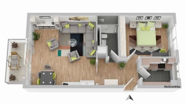 Immobilie in Frankenthal (Pfalz) - Lichtdurchflutete Wohnung in Frankenthal-Süd - Bild 0