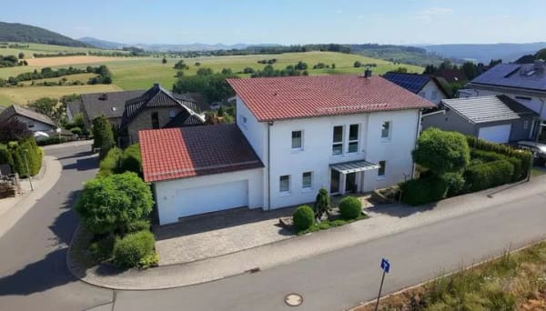 Immobilie in Friedewald - Gepflegtes Einfamilienhaus mit unverbaubarem Rhönblick - Bild 0