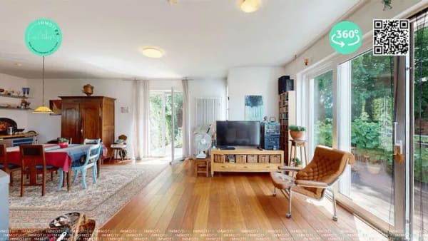 Immobilie in Birkenhördt - Viel Licht, viel Raum, viel Natur – Architektenhaus am Waldrand in Birkenhördt - Bild 0