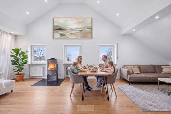 Immobilie in Tegernheim - Alternative zum Haus – Lichtdurchflutete 4,5-Zimmer-Wohnung im obersten Geschoss mit eigenem Garten - Bild 2