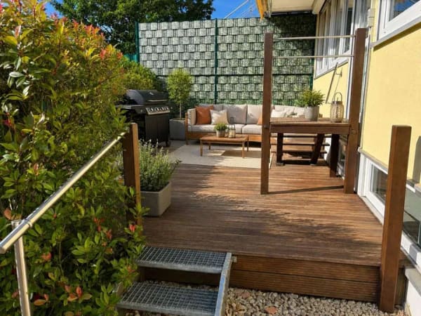Immobilie in Bergrheinfeld - Familientraum mit Garten - großzügige Maisonettewohnung über 2 Ebenen mit Terrasse und 2 Bädern - Bild 1
