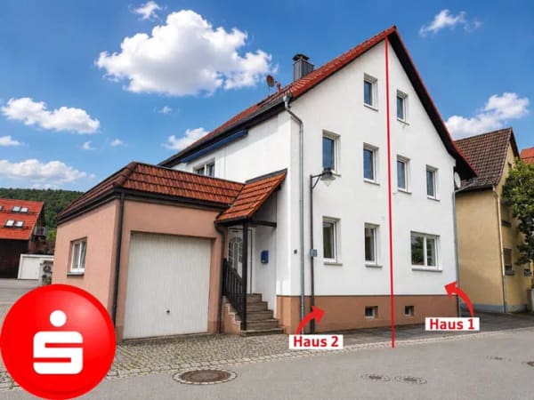 Immobilie in Oberelsbach - Zwei Doppelhaushälften in 97656 Oberelsbach - Bild 0