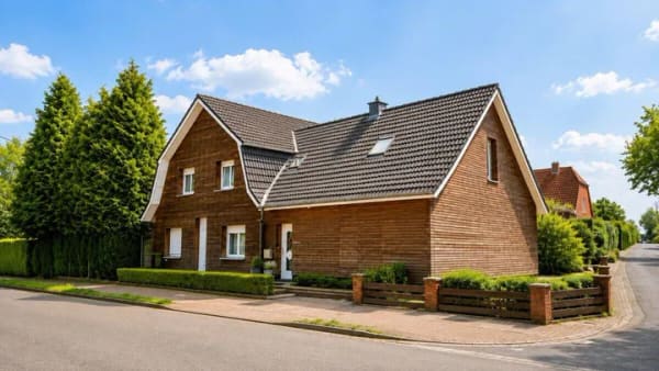 Immobilie in Uelsen - Zwei Wohneinheiten, viele Möglichkeiten - gepflegtes Zweifamilienhaus in Uelsen - Bild 0
