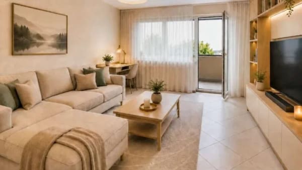 Immobilie in Weinheim - Hochparterrewohnung mit großem Wohn-/Essbereich und Balkon in Weinheim - für Kapitalanleger und Ei - Bild 2
