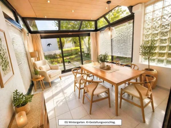 Immobilie in Hattenhofen - Sofort verfügbares, freistehendes 2 Familienhaus mit Garten in Hattenhofen ! - Bild 2