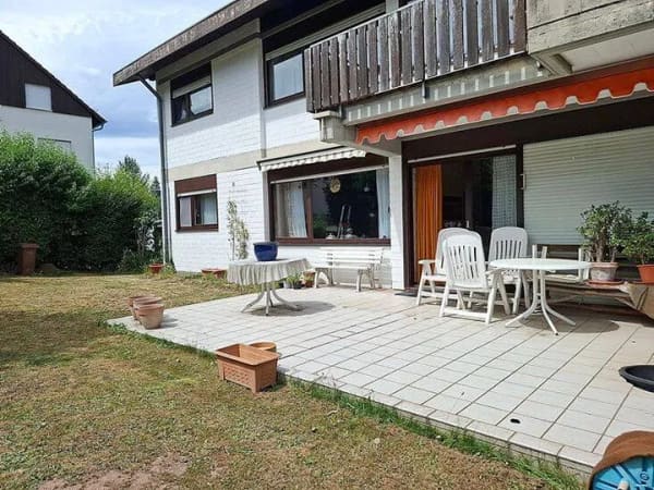 Immobilie in Wilhelmsfeld - Sonnige große Terrassenwohnung mit Garten - Bild 0