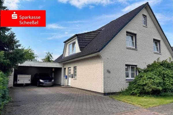 Immobilie in Scheeßel - Gepflegtes Einfamilienhaus mit durchdachtem Raumangebot in ruhiger Lage - Bild 0