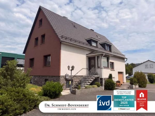 Immobilie in Nistertal - Solides und gepflegtes Einfamilienhaus mit Garten und Garage in Nistertal! - Bild 0