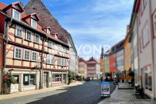 Immobilie in Bad Langensalza - Historisches Wohn- und Geschäftshaus mit Entwicklungspotenzial in Bad Langensalza! - Bild 1