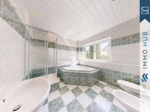 Immobilie in Zschepplin - +++Großzügiges Zweifamilienhaus mit Einliegerwohnung, Pool und unverbaubarem Naturblick+++ - Bild 3