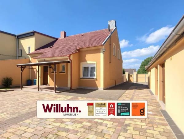 Immobilie in Muldestausee - Platz für neue Wohnideen – Haus mit 123m² Wohnfläche, 800m² Grundstück, Scheune und Garage - Bild 0