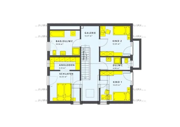 Immobilie in Ditfurt - Energieeffizientes Einfamilienhaus, Homeoffice, 2 Kinderzimmer, inklusive Grundstück - Bild 2