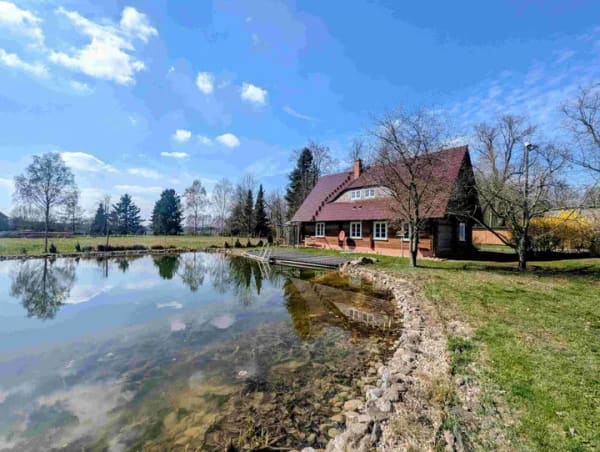 Immobilie in Bad Muskau - Mužakow - Mit allen Elementen ausgestattet- Schrotholzhaus mit großem Grundstück in Randlage von Bad Muskau ! - Bild 1