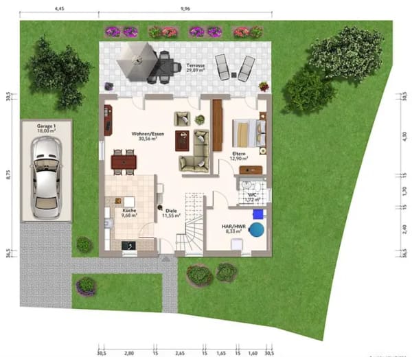 Immobilie in Kröning - OHNE PROVISION - Großzügiges, modernes Einfamilienhaus in Kröning - Bild 1