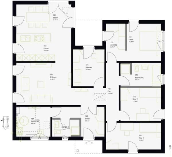 Immobilie in Müllrose - ComfortStyle 14.01 P Exklusives Familienhaus – Großzügiges Einfamilienhaus inkl. Grundstück - Bild 3