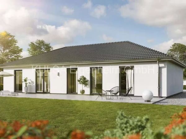 Immobilie in Gerstungen - Bau doch einfach mit! Mit Muskelhypothek Geld sparen! Massiver Bungalow als Ausbauhaus in Gerstungen - Bild 0