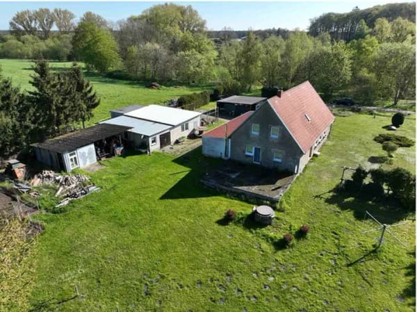 Immobilie in Rubkow - Anwesen nahe Usedom mit 6.840 m², Werkstatt, Wirtschaftsgebäuden & Entwicklungspotenzial - Bild 0