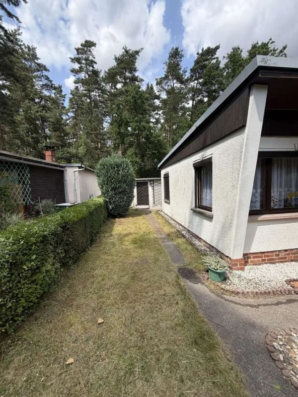 Immobilie in Kemberg - Gepflegtes Wochenendgrundstück mit Bungalow in ruhiger Waldlage - Bild 2