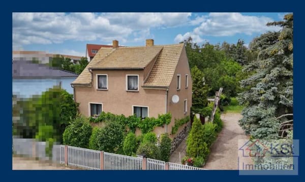 Immobilie in Lützen - Einfamilienhaus in Lützen: Solide Baumeisterqualität, 1.400 m² Traumgarten & Platz für Ihre Ideen - Bild 0