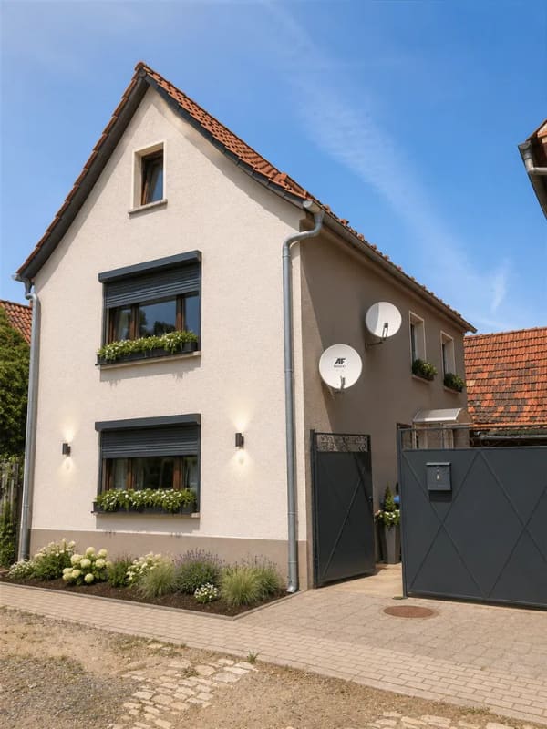 Immobilie in Artern - Charmantes Einfamilienhaus mit großzügiger Garage in Reinsdorf - Bild 0