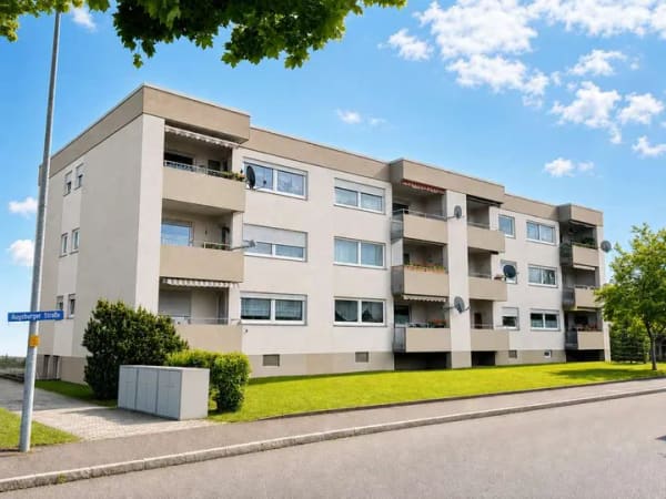 Immobilie in Leipheim - Alltagstaugliche 3-Zimmer-Wohnung in Leipheim - Bild 0