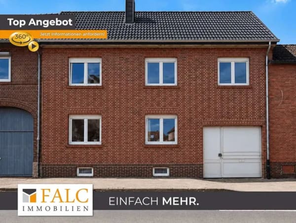 Immobilie in Gangelt - Wohnhaus mit Innenhof und Entwicklungspotenzial - Bild 0