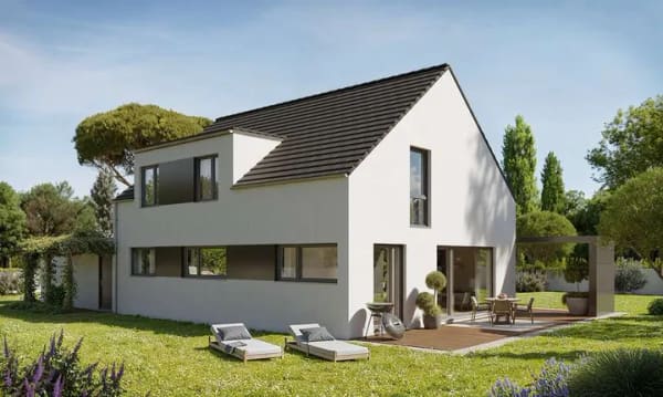 Immobilie in Alsheim - Modernes Einfamilienhaus in massiver Bauweise in Alsheim - Bild 1
