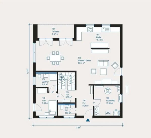 Immobilie in Günzburg - Großzügig wohnen, clever gestalten - City Villa 4 für Eure Wünsche - Bild 1