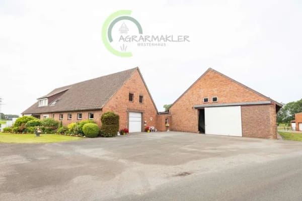 Immobilie in Barnstorf - Gepflegter Resthof mit Weideland und Nebengebäuden – ein Paradies für Pferdefreunde - Bild 1