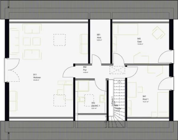 Immobilie in Hasselroth - Das LifeStyle 20.01 S: 210 m², drei Bäder und eine 49-m²-Etage extra - Wohnen mit Reserve - Bild 2