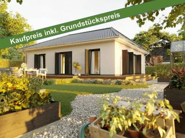 Immobilie in Börßum - Mit Grundstück: Großartig & praktisch leben in Ihrem Town & Country Bungalow 92 in Börßum OT Achim - Bild 0