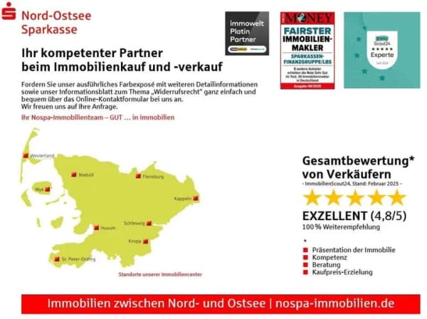 Immobilie in Ulsnis - Außergewöhnlich gepflegtes und modernisiertes Holzhaus in begehrter Lage von Ulsnis nahe der Schlei - Bild 3